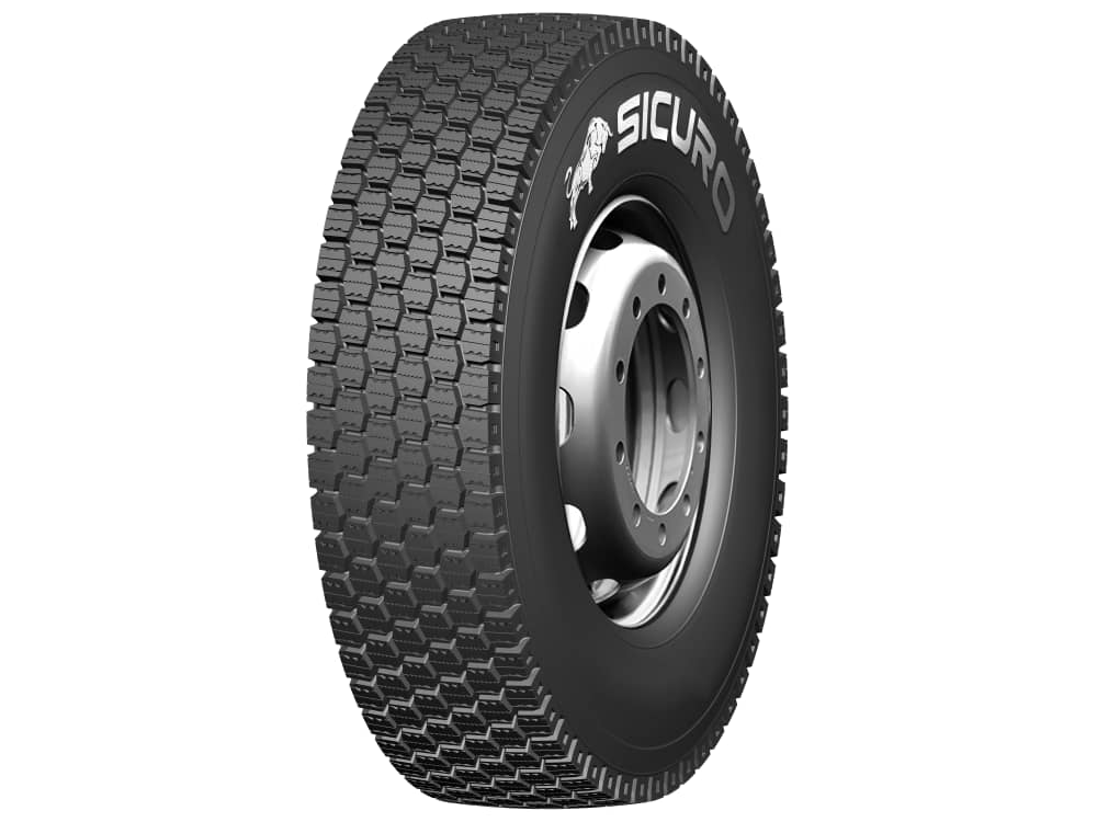 لاستیک سکورو ( sicuro) سایز ۳۱۵/۸۰R22.5 گل عقب